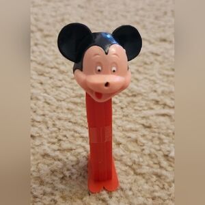 Vintage RED Mickey Mouse PEZ Dispenser Made USA